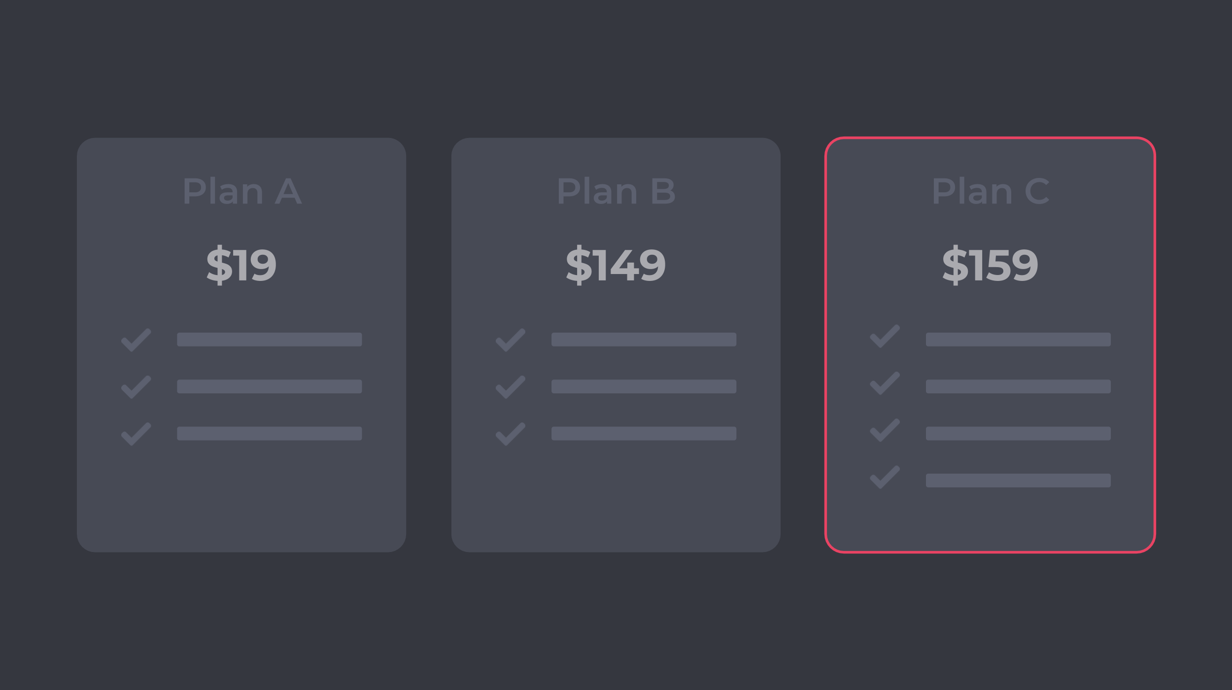 Decoy Pricing GrowthList